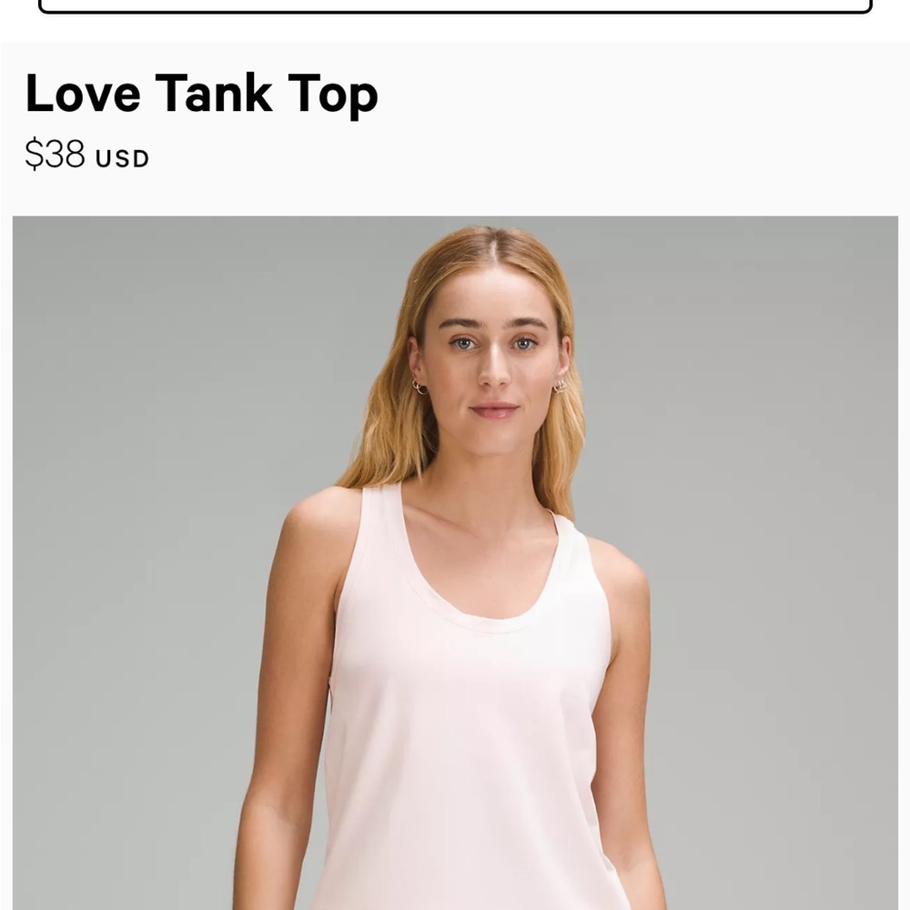 Lulu lemon tank